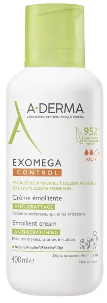 EXOMEGA CONTROL CREMA EMOLLIENTE 400 ML - Farmacia Dott. Pasquale Russo