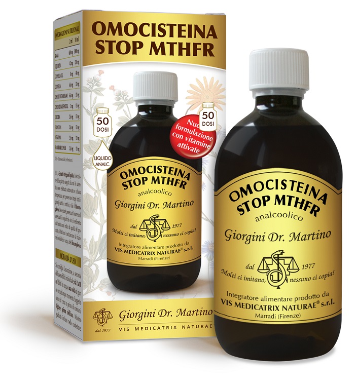 OMOCISTEINA STOP MTHFR LIQUIDO ANALCOOLICO 500 ML - Farmacia Dott. Pasquale Russo