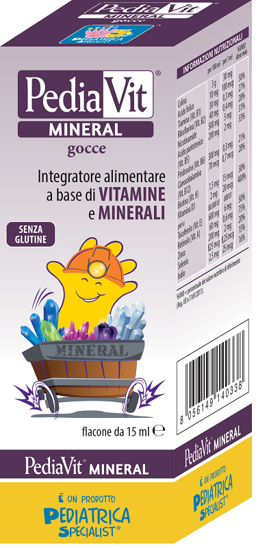 PEDIAVIT MINERAL GOCCE 15 ML - Farmacia Dott. Pasquale Russo