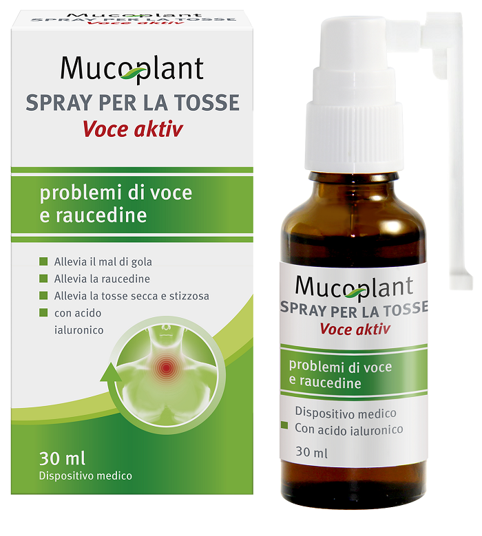 THEISS MUCOPLANT SPRAY TOSSE VOCE AKTIV 30 ML - Farmacia Dott. Pasquale Russo