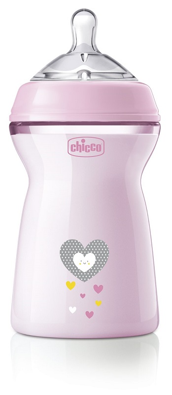 CHICCO BIBERON NAT FEEL PP 6M+ 330 ML BIMBA - Farmacia Dott. Pasquale Russo