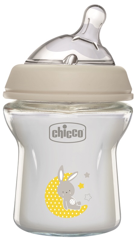 CHICCO BIBERON NAT FEEL VETRO 0M+ 150 ML - Farmacia Dott. Pasquale Russo