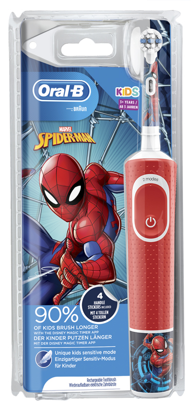 ORALB VITALITY KIDS SPIDERMAN SPAZZOLINO ELETTRICO - Farmacia Dott. Pasquale Russo