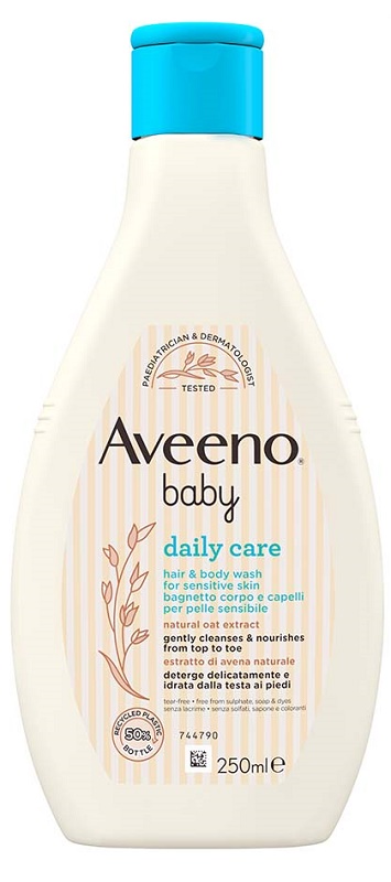 AVEENO BABY BAGNETTO TESTA PIEDI 250 ML - Farmacia Dott. Pasquale Russo
