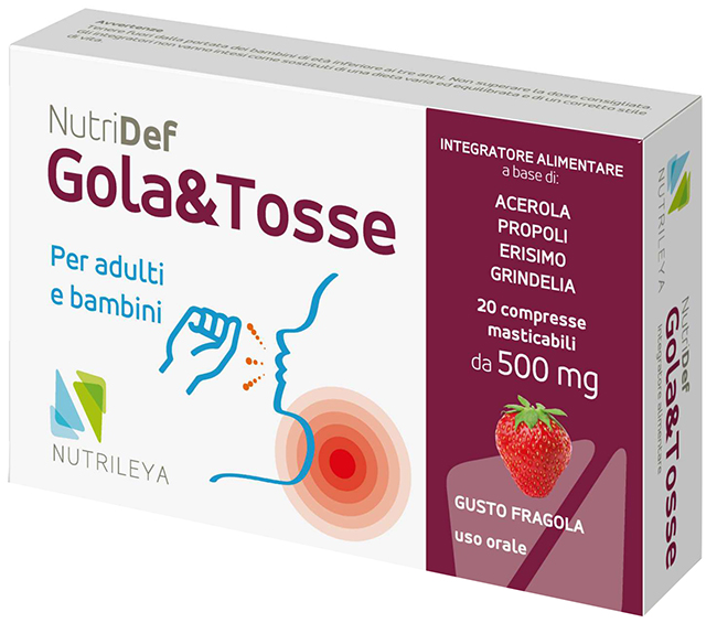 NUTRIDEF GOLA&TOSSE 20 COMPRESSE - Farmacia Dott. Pasquale Russo