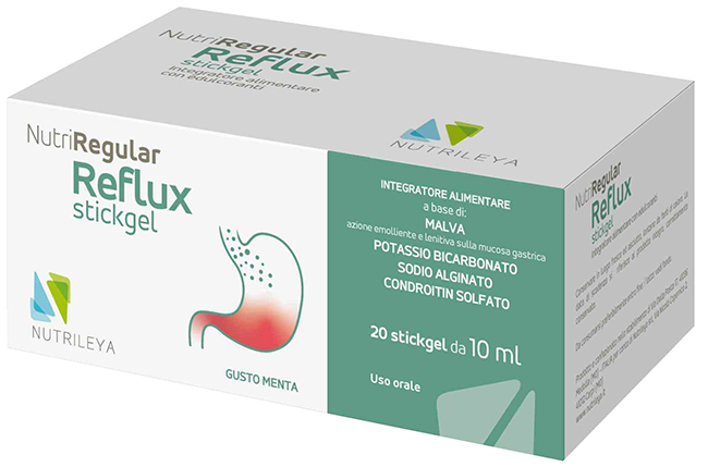 NUTRIREGULAR REFLUX 20 STICKGEL - Farmacia Dott. Pasquale Russo