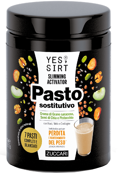 YES SIRT PASTO SOSTITUTIVO GRANO SARACENO-CHIA-PISTACCHIO 7X35,7 G - Farmacia Dott. Pasquale Russo