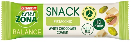 ENERZONA SNACK PISTACCHIO CIOCCOLATO BIANCO 27 G - Farmacia Dott. Pasquale Russo