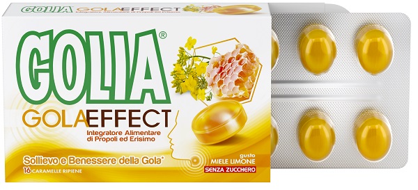 GOLIA GOLA EFFECT BLISTER 16 PEZZI - Farmacia Dott. Pasquale Russo