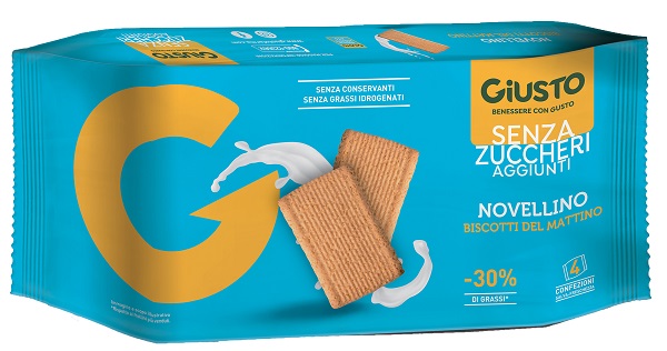 GIUSTO SENZA ZUCCHERO BISCOTTI MATTINO 350 G - Farmacia Dott. Pasquale Russo