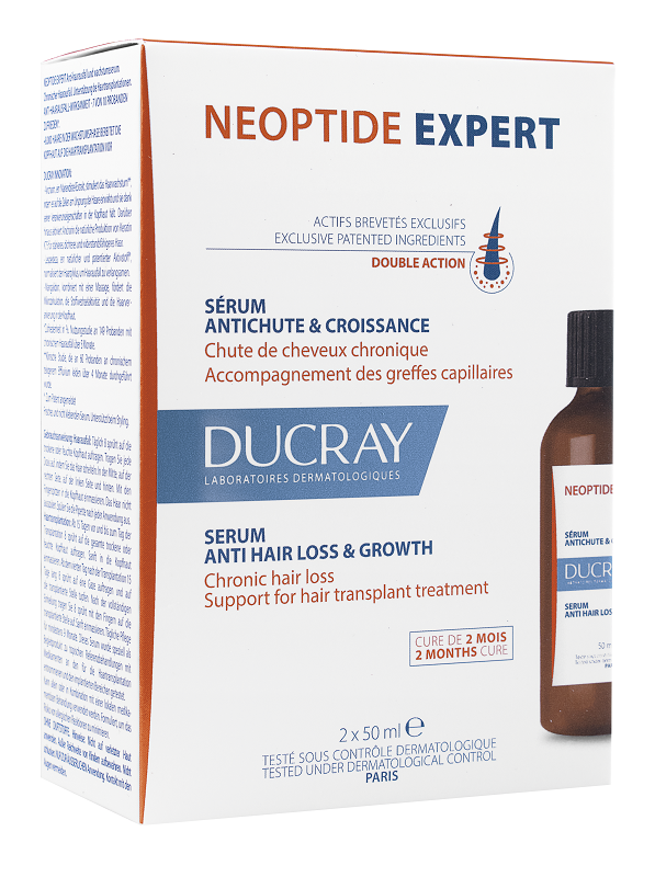 DUCRAY NEOPTIDE EXPERT SIERO ANTICADUTA 2 PEZZI DA 50 ML - Farmacia Dott. Pasquale Russo