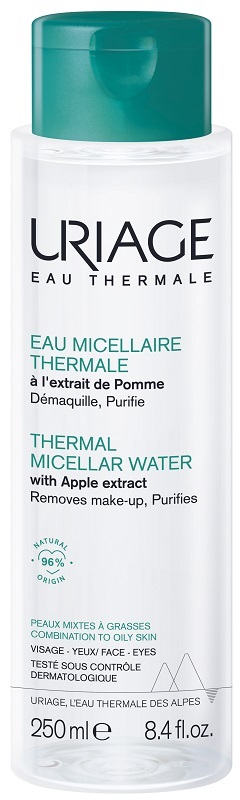 URIAGE EAU MICELLAIRE THERMALE PELLI MISTE GRASSE FLACONE 250 ML - Farmacia Dott. Pasquale Russo