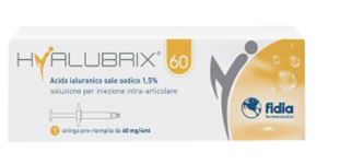 SIRINGA INTRA-ARTICOLARE HYALUBRIX 60 ACIDO IALURONICO 1,5% 60 MG 4 ML - Farmacia Dott. Pasquale Russo