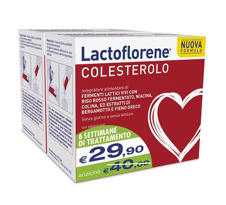 LACTOFLORENE COLESTEROLO BIPACK 20 + 20 BUSTINE - Farmacia Dott. Pasquale Russo