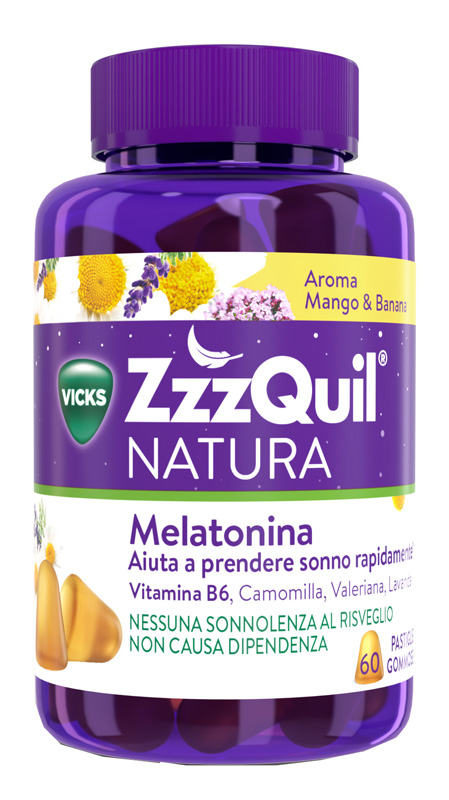 ZZZQUIL NATURA MANGO & BANANA 60 PASTIGLIE GOMMOSE - Farmacia Dott. Pasquale Russo