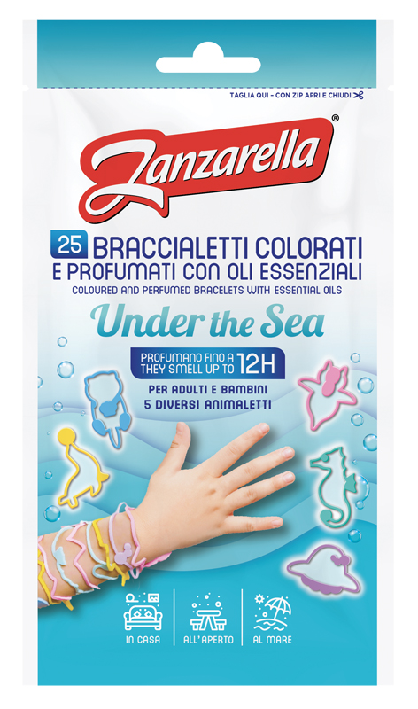 ZANZARELLA BRACCIALETTI UNDER THE SEA 25 PEZZI - Farmacia Dott. Pasquale Russo