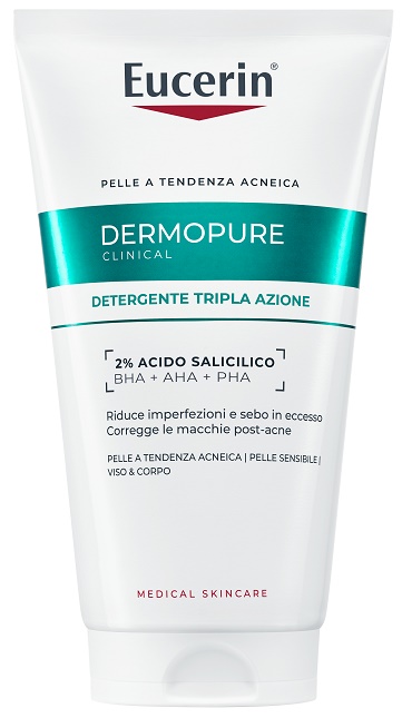EUCERIN DERMOPURIFYER GEL DETERGENTE TRIPLA AZIONE 150 ML - Farmacia Dott. Pasquale Russo
