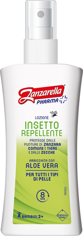 ZANZARELLA LOZIONE INSETTO REPELLENTE CON ALOE 100 ML - Farmacia Dott. Pasquale Russo