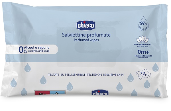 CHICCO SALVIETTE 72 PEZZI NO PLAQUE - Farmacia Dott. Pasquale Russo