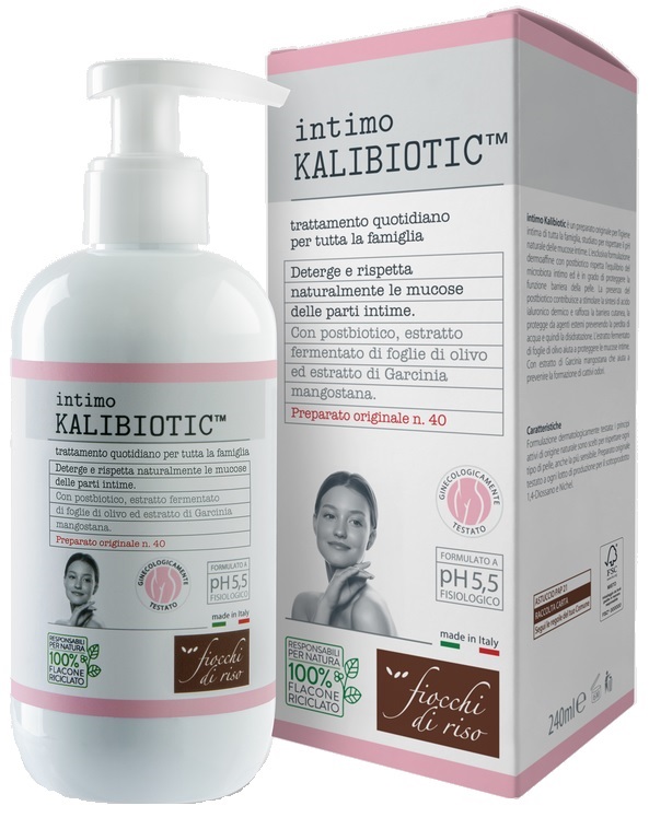 FIOCCHI DI RISO INTIMO KALIBIOTIC PH5,5 240 ML - Farmacia Dott. Pasquale Russo