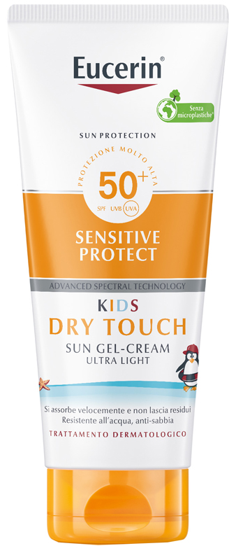 EUCERIN SUN KIDS DRY TOUCH GEL CREAM SPF50+ 200 ML - Farmacia Dott. Pasquale Russo