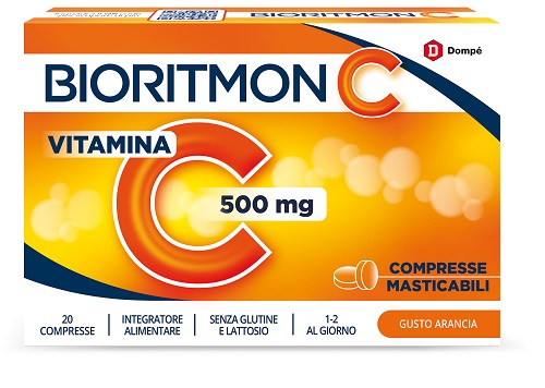 BIORITMON C 500MG VITAMINA C 20 COMPRESSE MASTICABILI - Farmacia Dott. Pasquale Russo